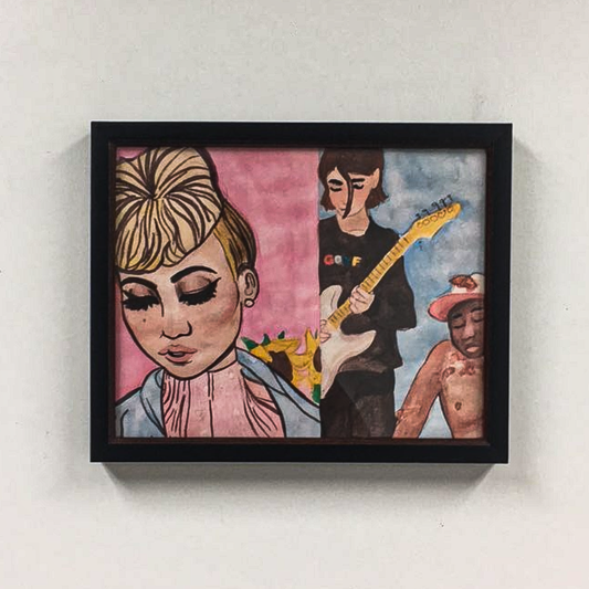 "Golf Le Fleur" (2017) Displayed at Bergen Regional Medical Center