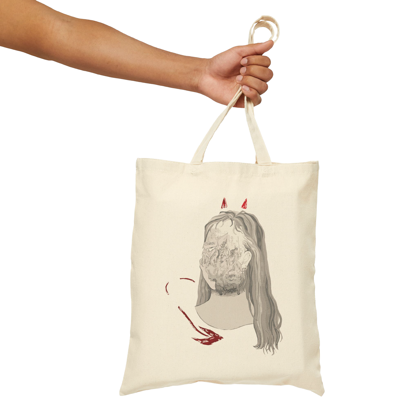 "BLOWN AWAY" (2019) Cotton Tote Bag