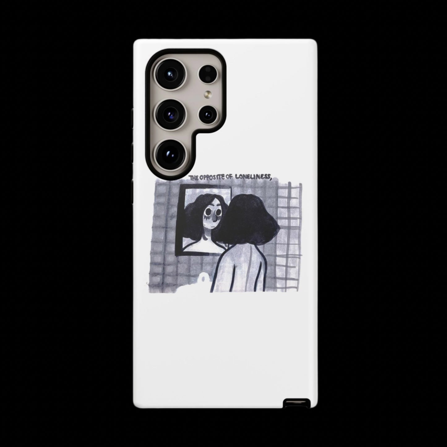 "THE OPPOSITE OF LONELINESS" (2018) Tough Phone Case