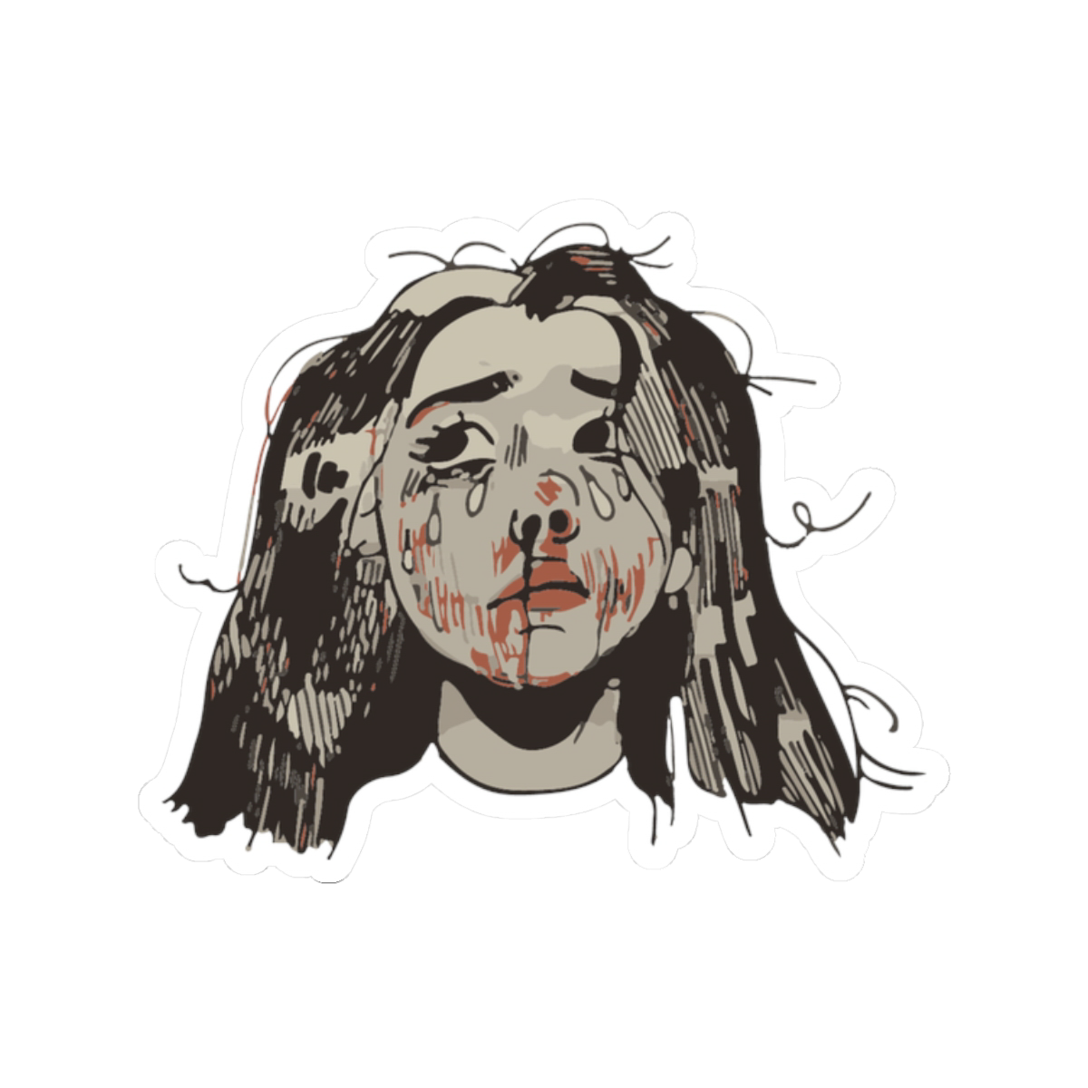 "MOMMY, PACK MY LUNCH" (2017) Kiss-Cut Sticker