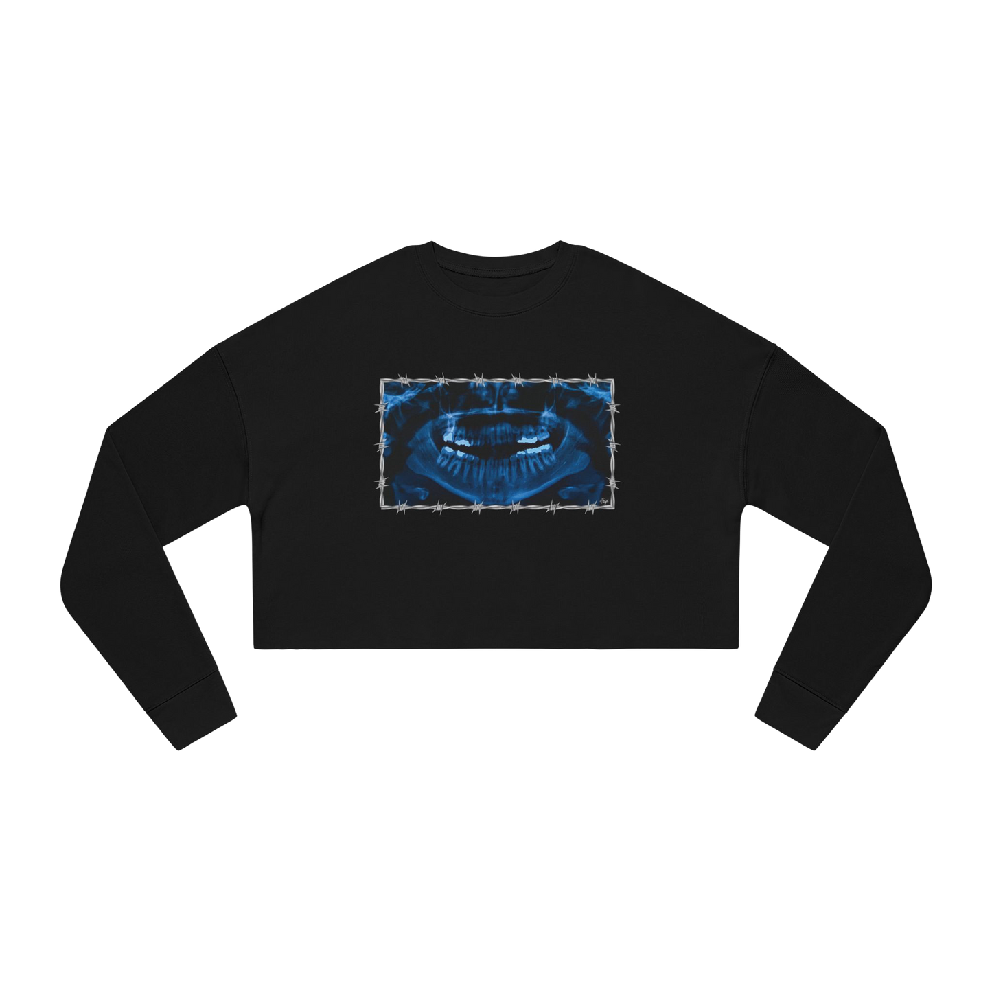 "NOVOCAINE" (2019) Boxy Cropped Long Sleeve