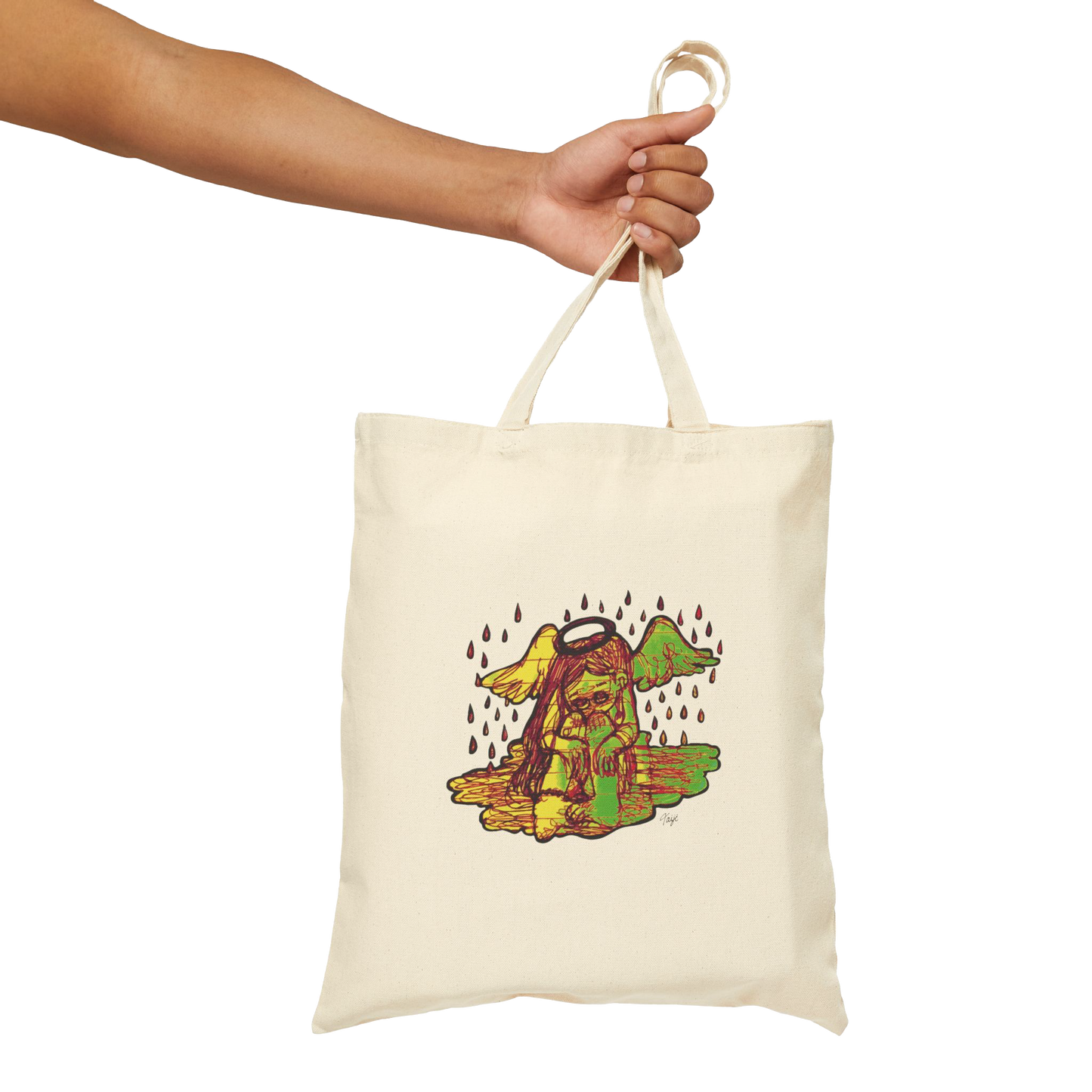 "INTIMACY ANGEL" (2019) Cotton Tote Bag