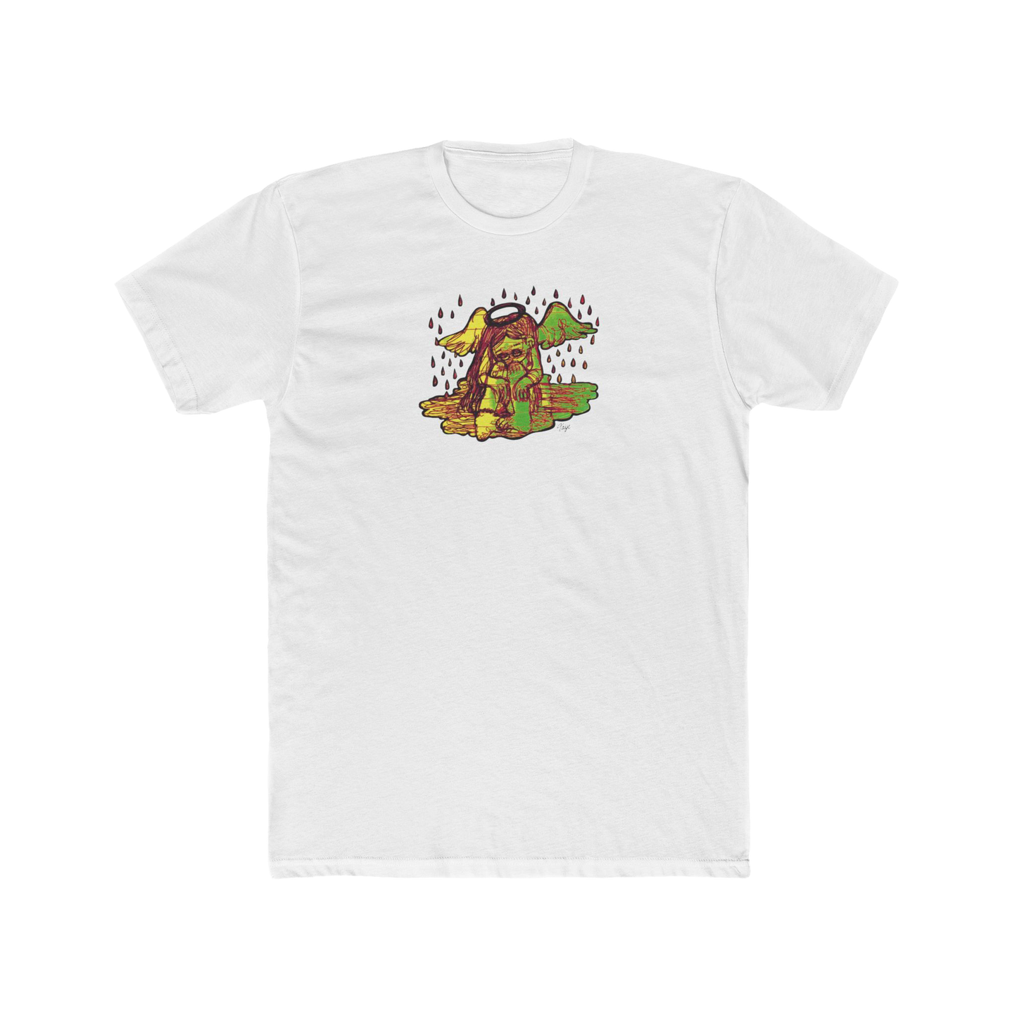"INTIMACY ANGEL" (2019) Masc-Fit Cotton Crew Tee
