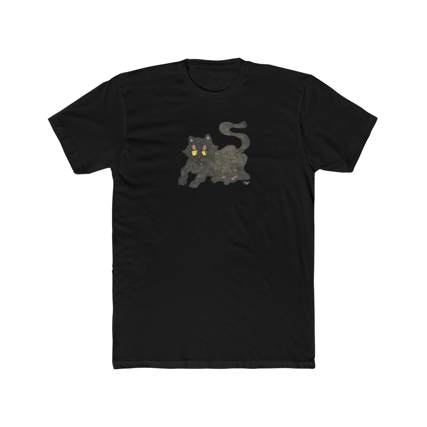 "GATO" (2019) Masc-Fit Cotton Crew Tee