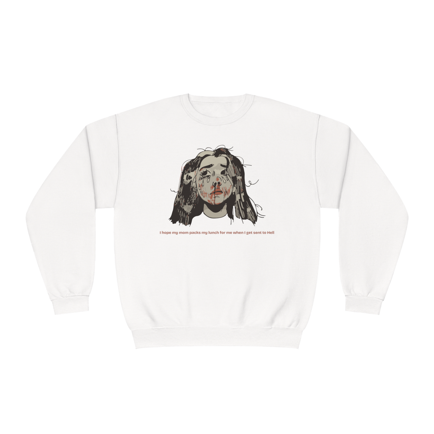 "MOMMY, PACK MY LUNCH" (2017) Unisex Crewneck Sweatshirt