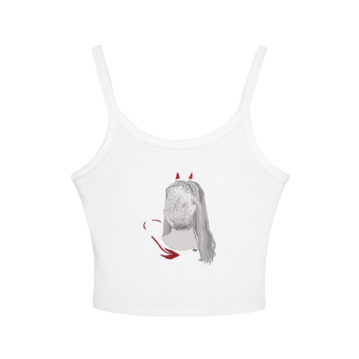 "BLOWN AWAY" (2019) Spaghetti Strap Tank Top
