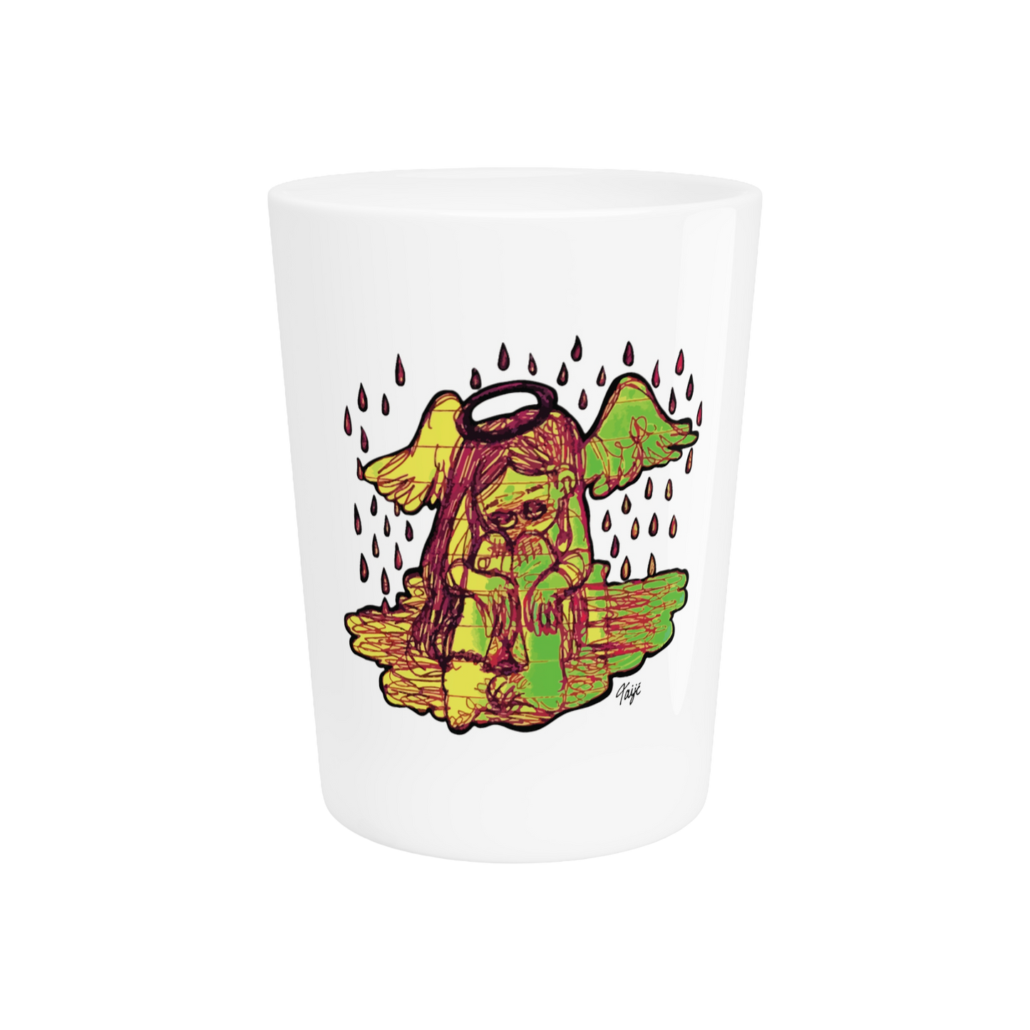 "INTIMACY ANGEL" (2019) Ceramic Shot Glass