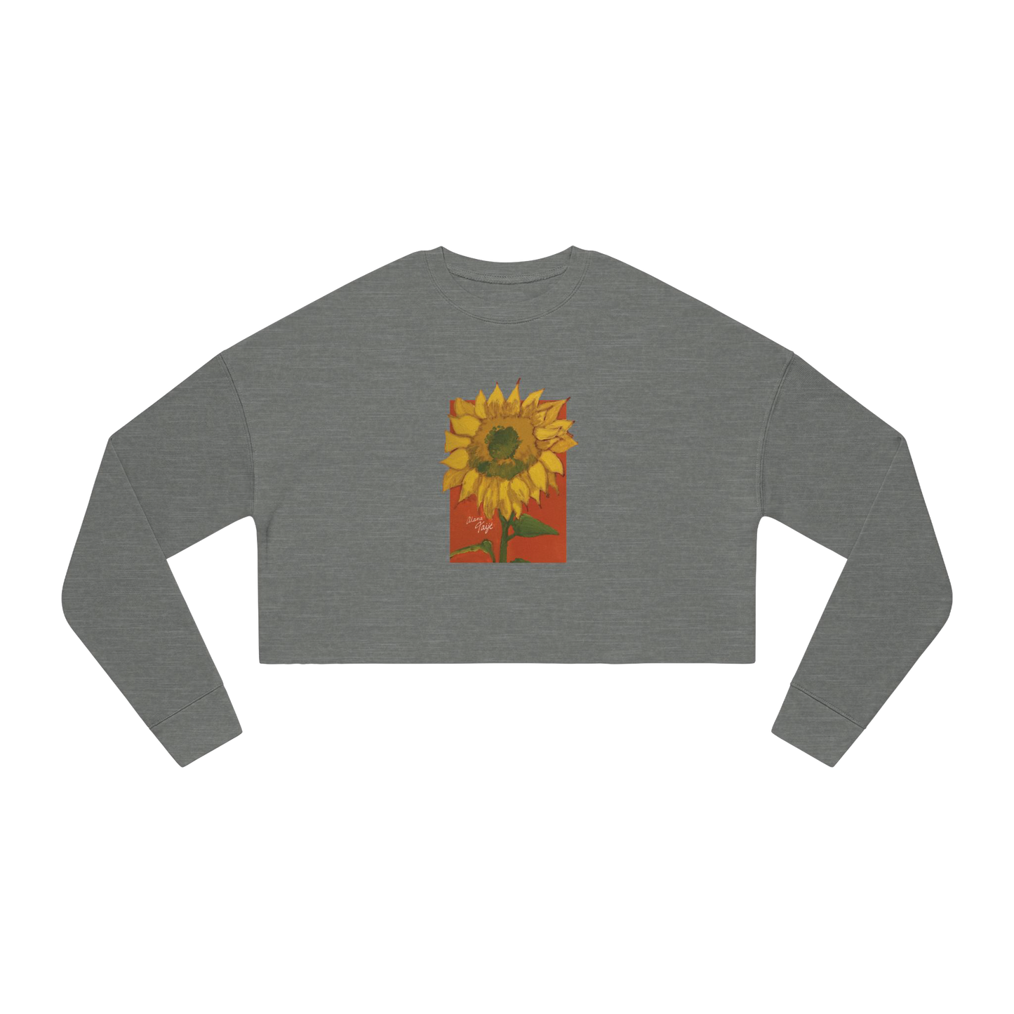 "DEL SOL" (2018) Boxy Cropped Long Sleeve