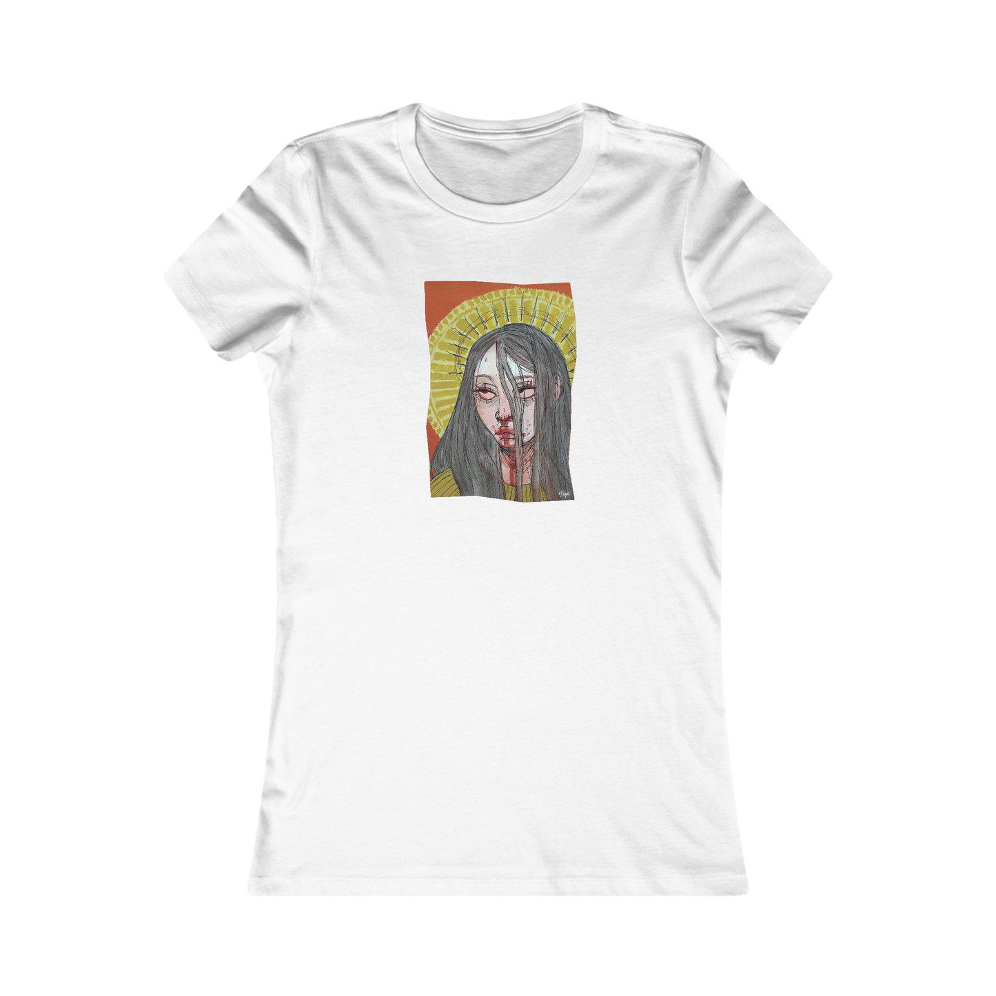 "FALSE IDOL" (2018) Femme-Fit Cotton Crew Tee