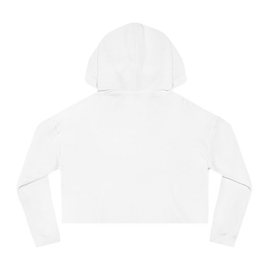 "DEL SOL" (2018) Boxy Cropped Cotton Hoodie