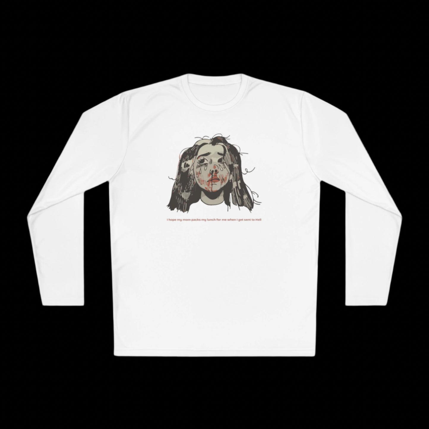 "MOMMY, PACK MY LUNCH" (2017) Unisex Lightweight Long Sleeve