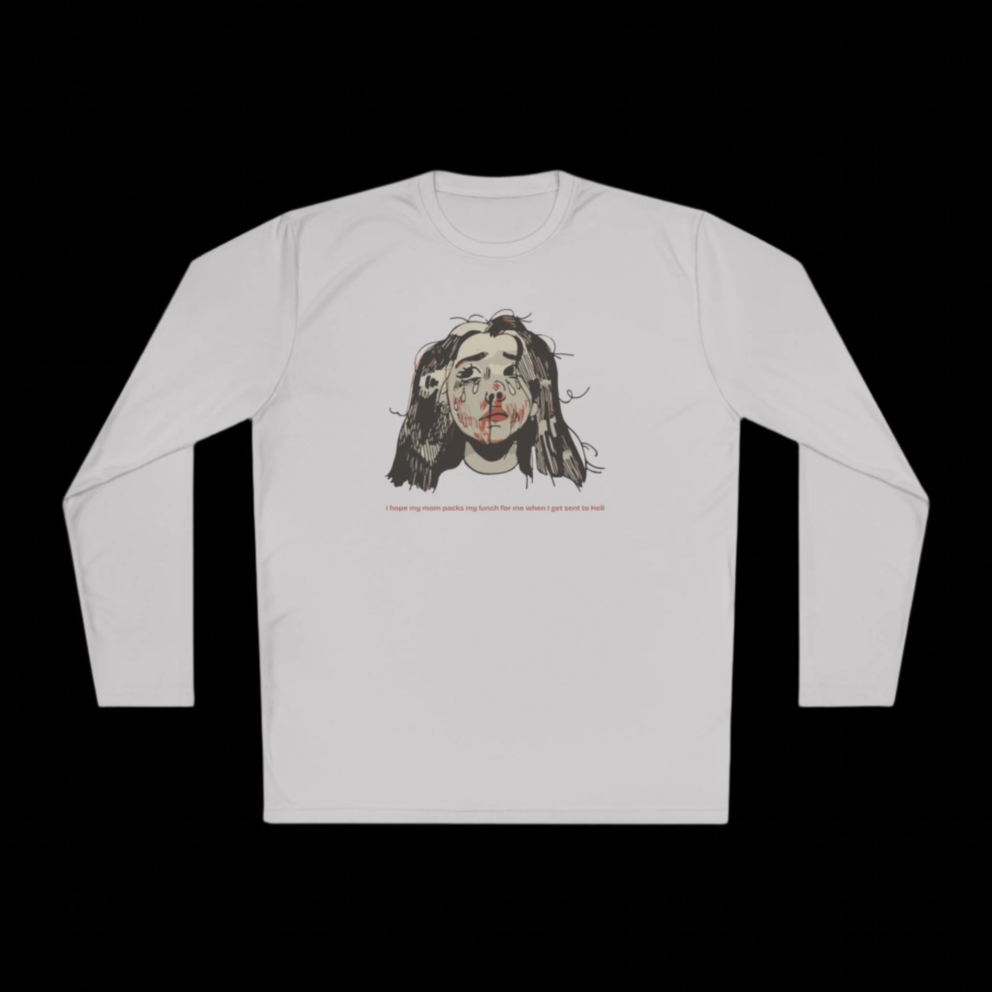 "MOMMY, PACK MY LUNCH" (2017) Unisex Lightweight Long Sleeve