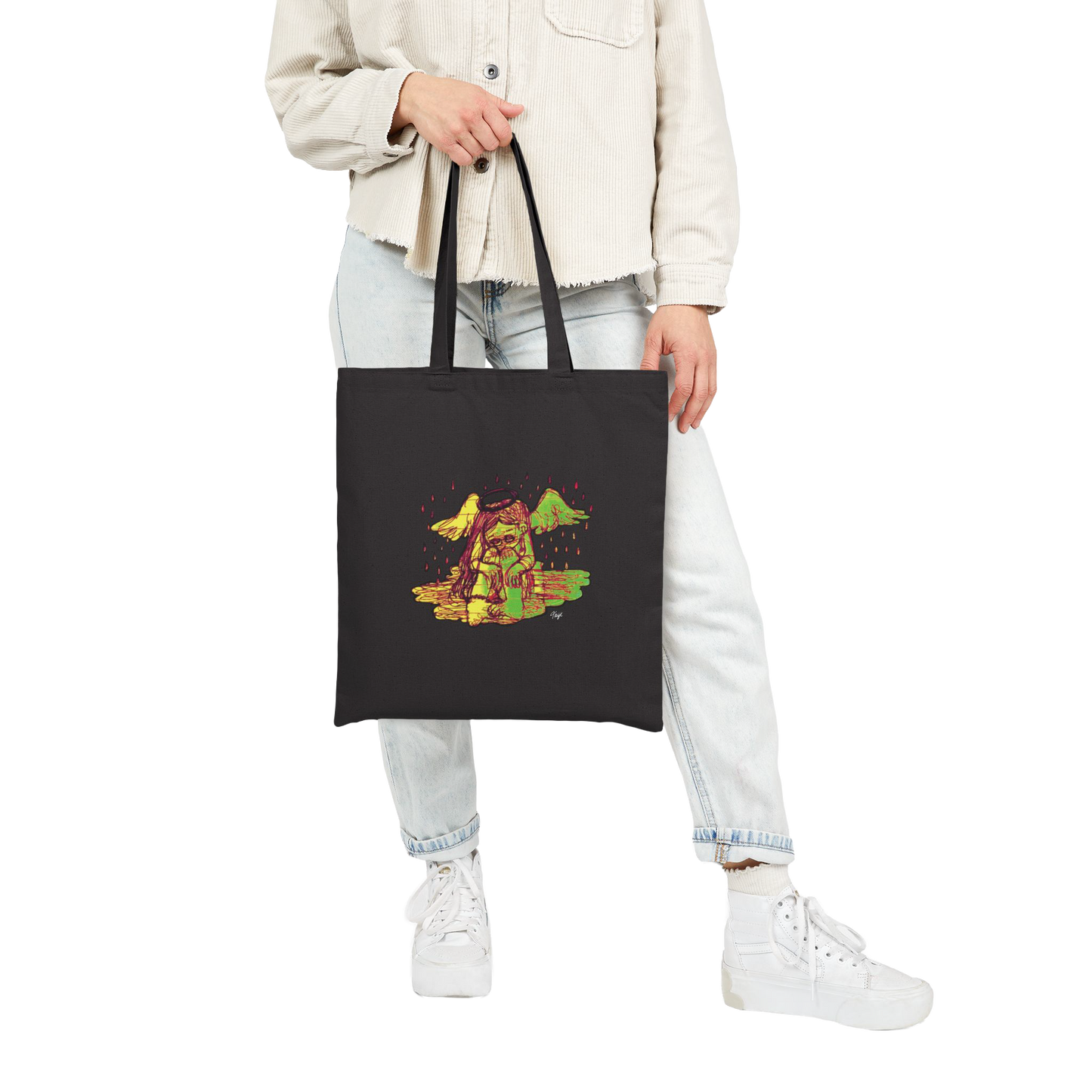 "INTIMACY ANGEL" (2019) Cotton Tote Bag