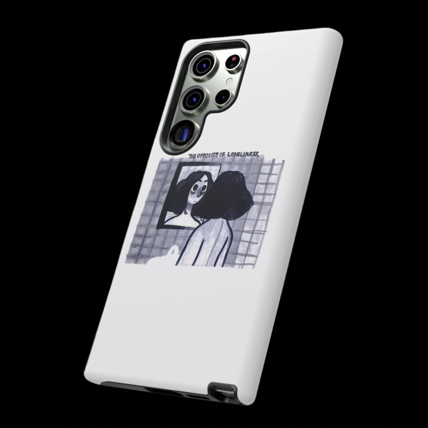 "THE OPPOSITE OF LONELINESS" (2018) Tough Phone Case