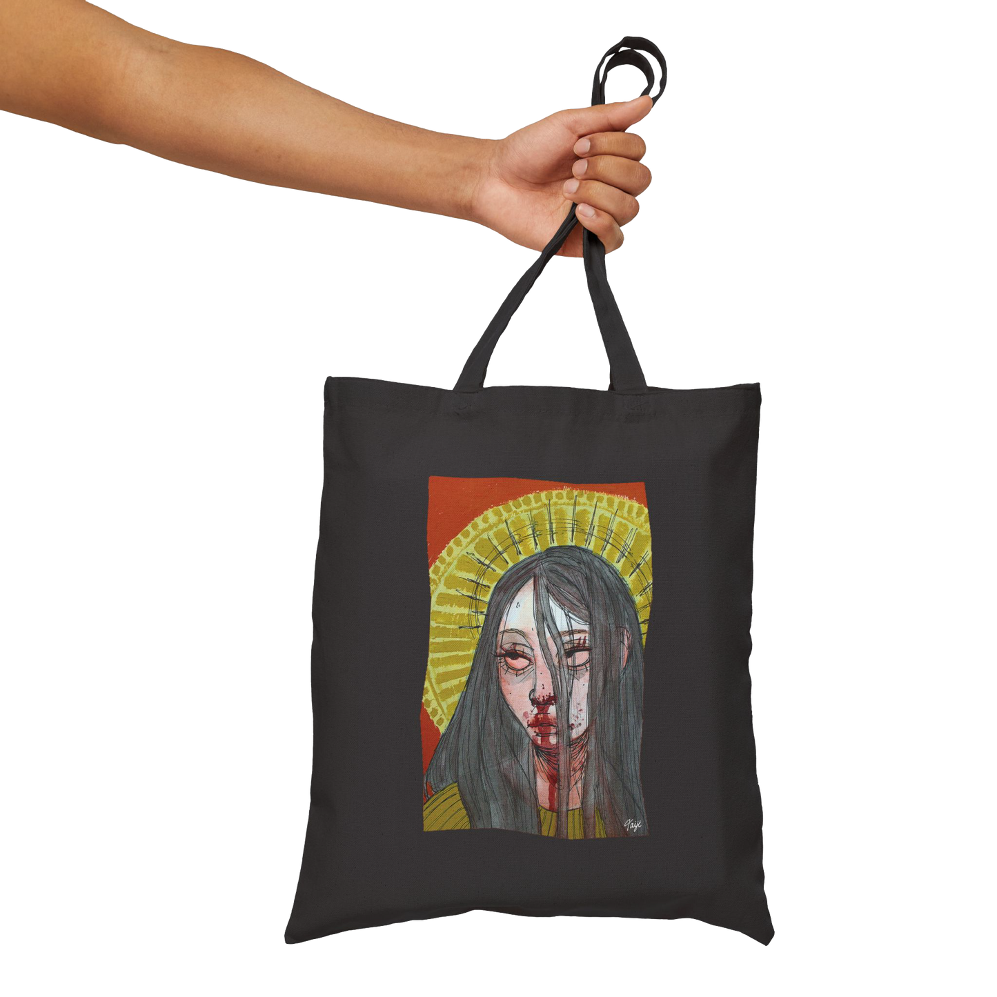 "FALSE IDOL" (2018) Cotton Tote Bag
