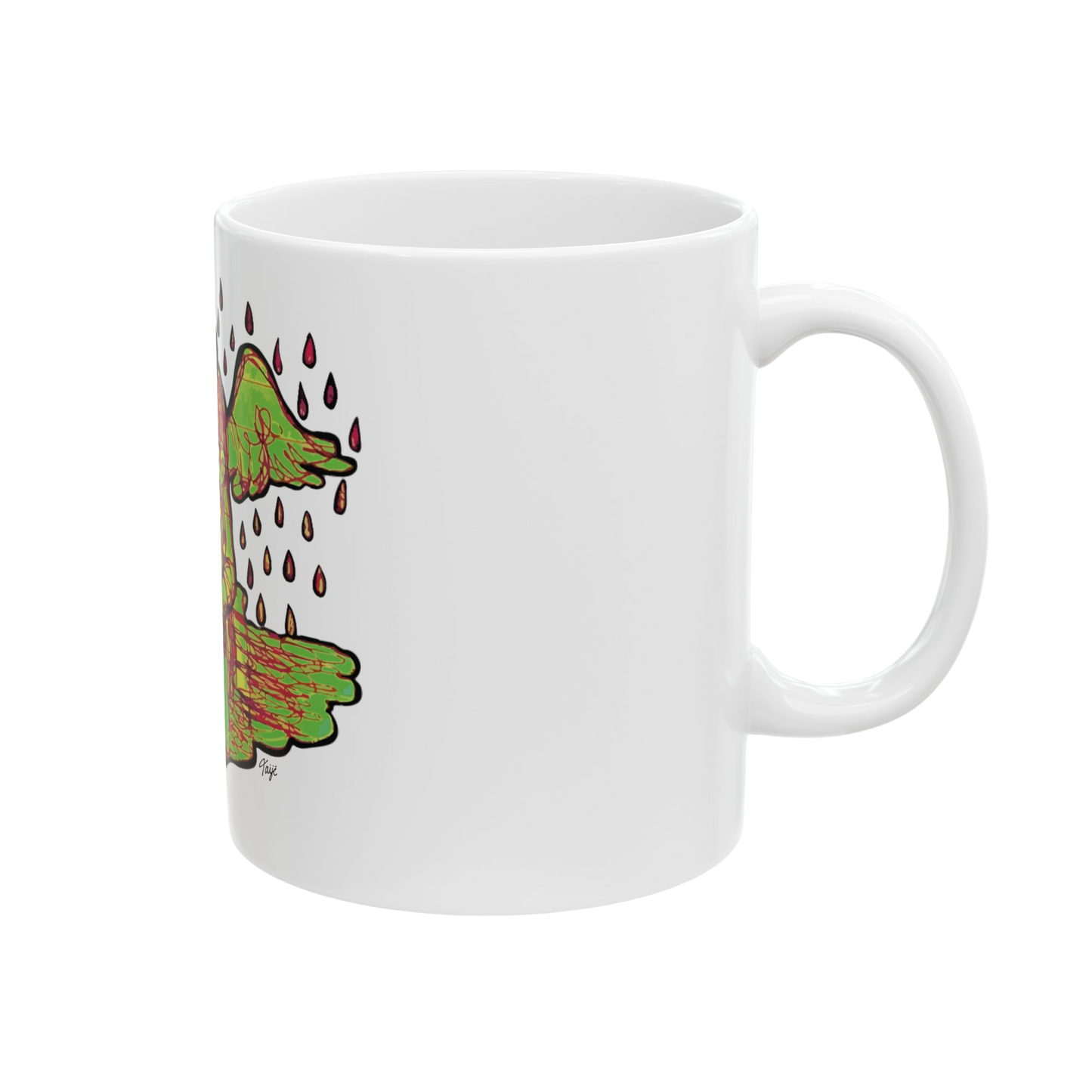 "INTIMACY ANGEL" (2019) 11oz White Ceramic Mug