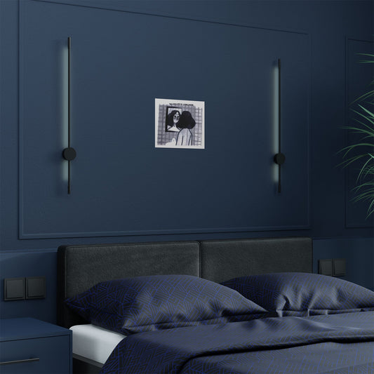 "THE OPPOSITE OF LONELINESS" (2018) Satin Poster