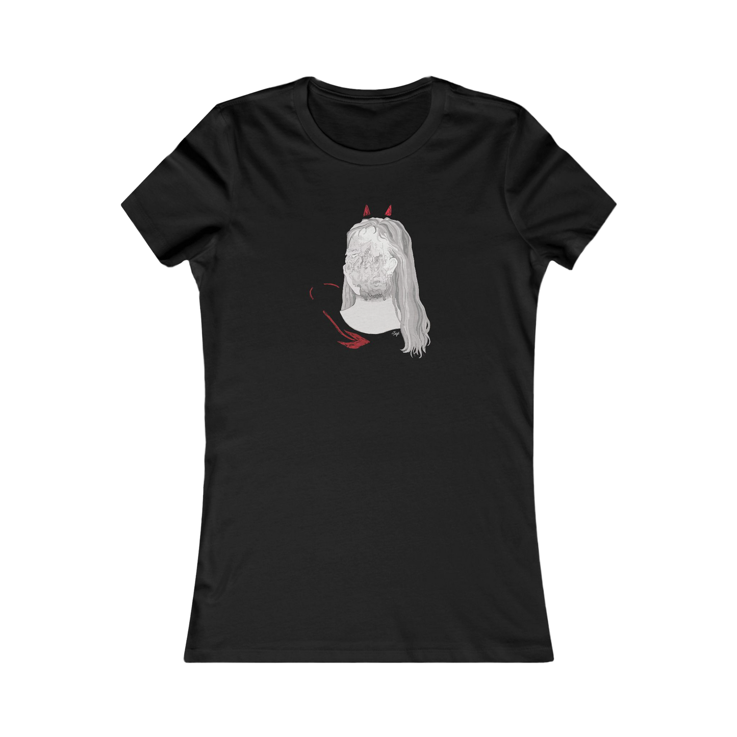 "BLOWN AWAY" (2019) Femme-Fit Cotton Crew Tee