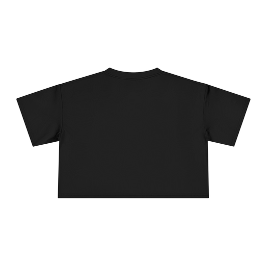 "BLOWN AWAY" (2019) Boxy Cropped Cotton Tee