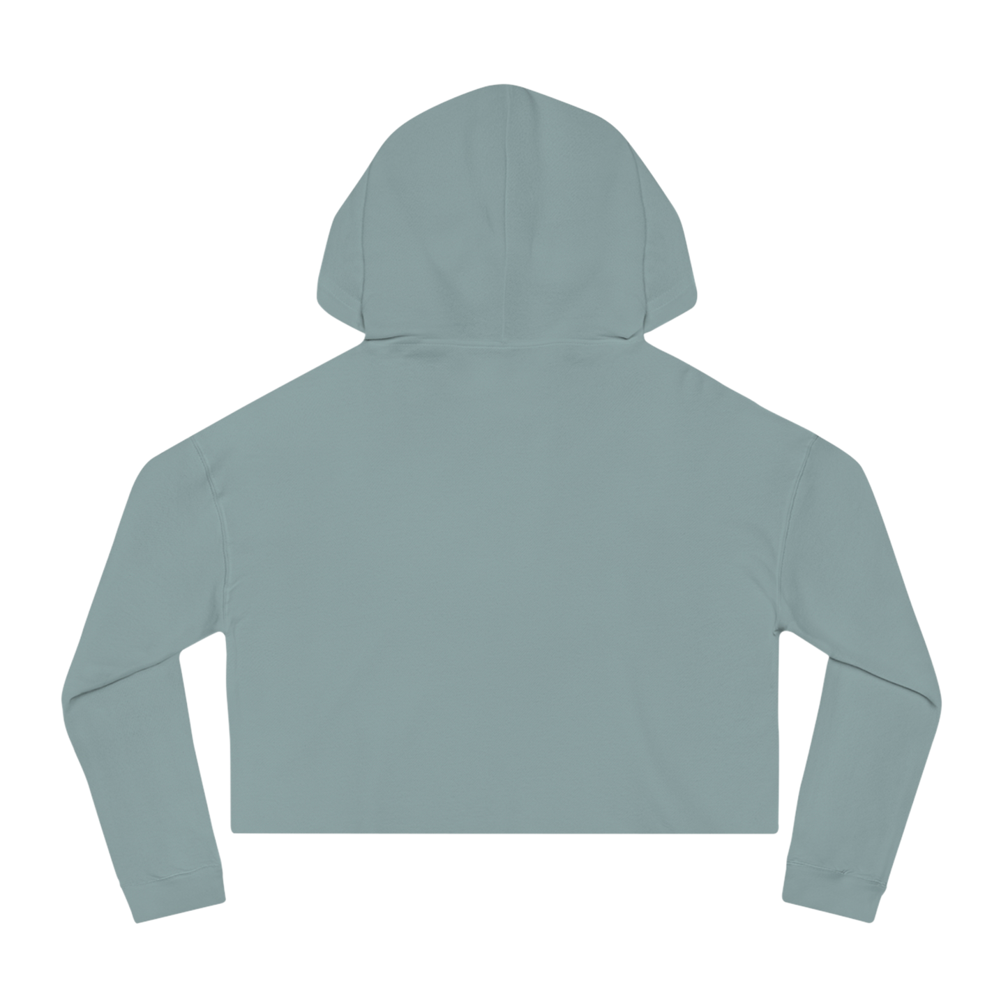 "SINK OR SWIM" (2018) Boxy Cropped Cotton Hoodie