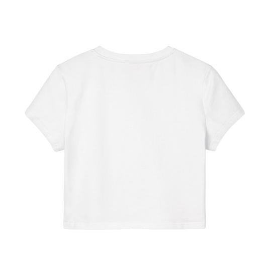 "SINK OR SWIM" (2018) Cropped Cotton Tee