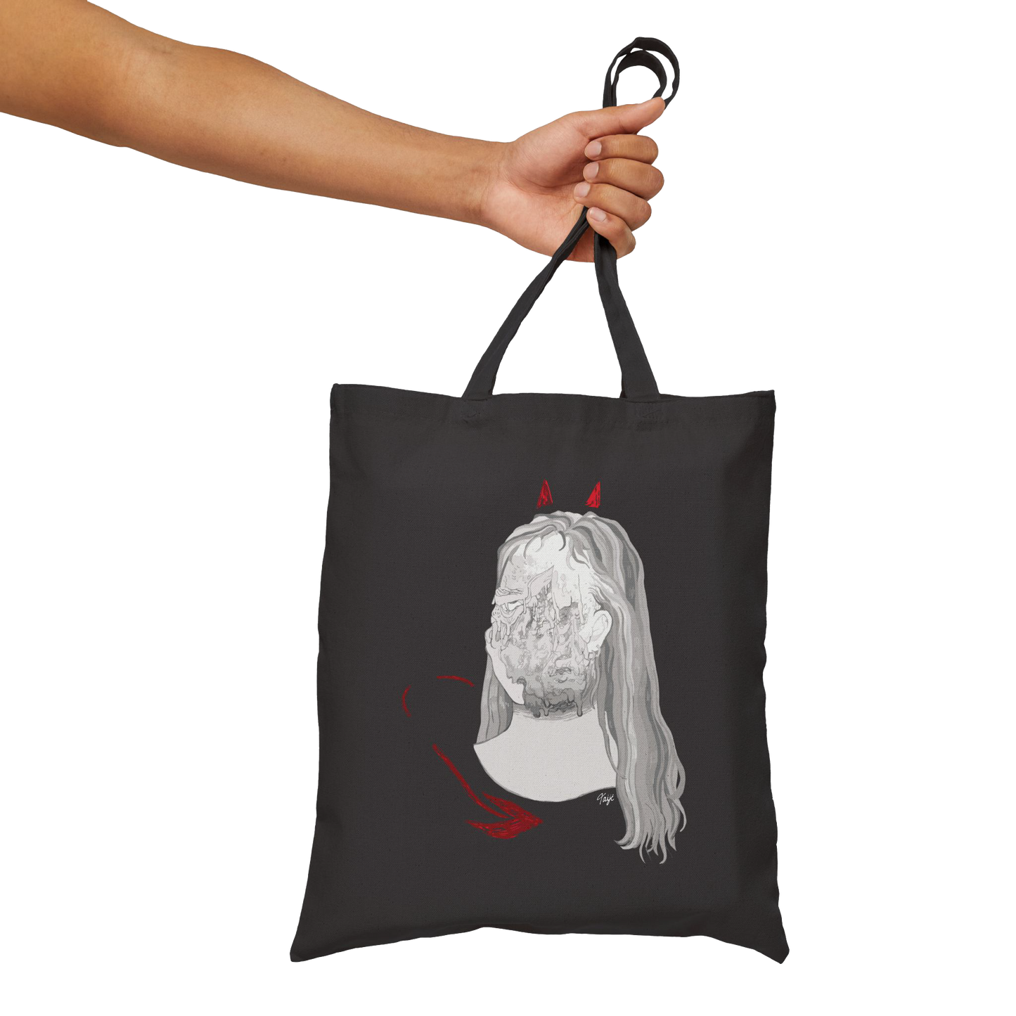 "BLOWN AWAY" (2019) Cotton Tote Bag