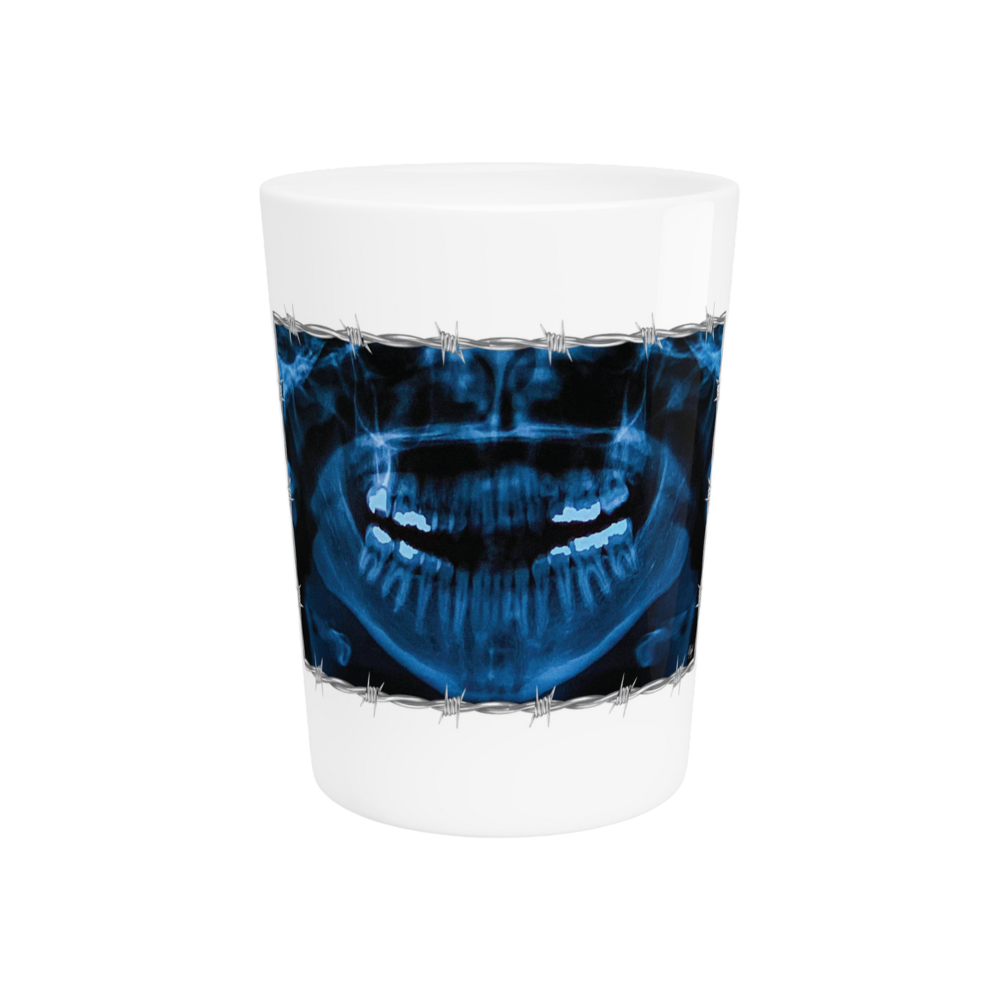 "NOVOCAINE" (2019) Ceramic Shot Glass