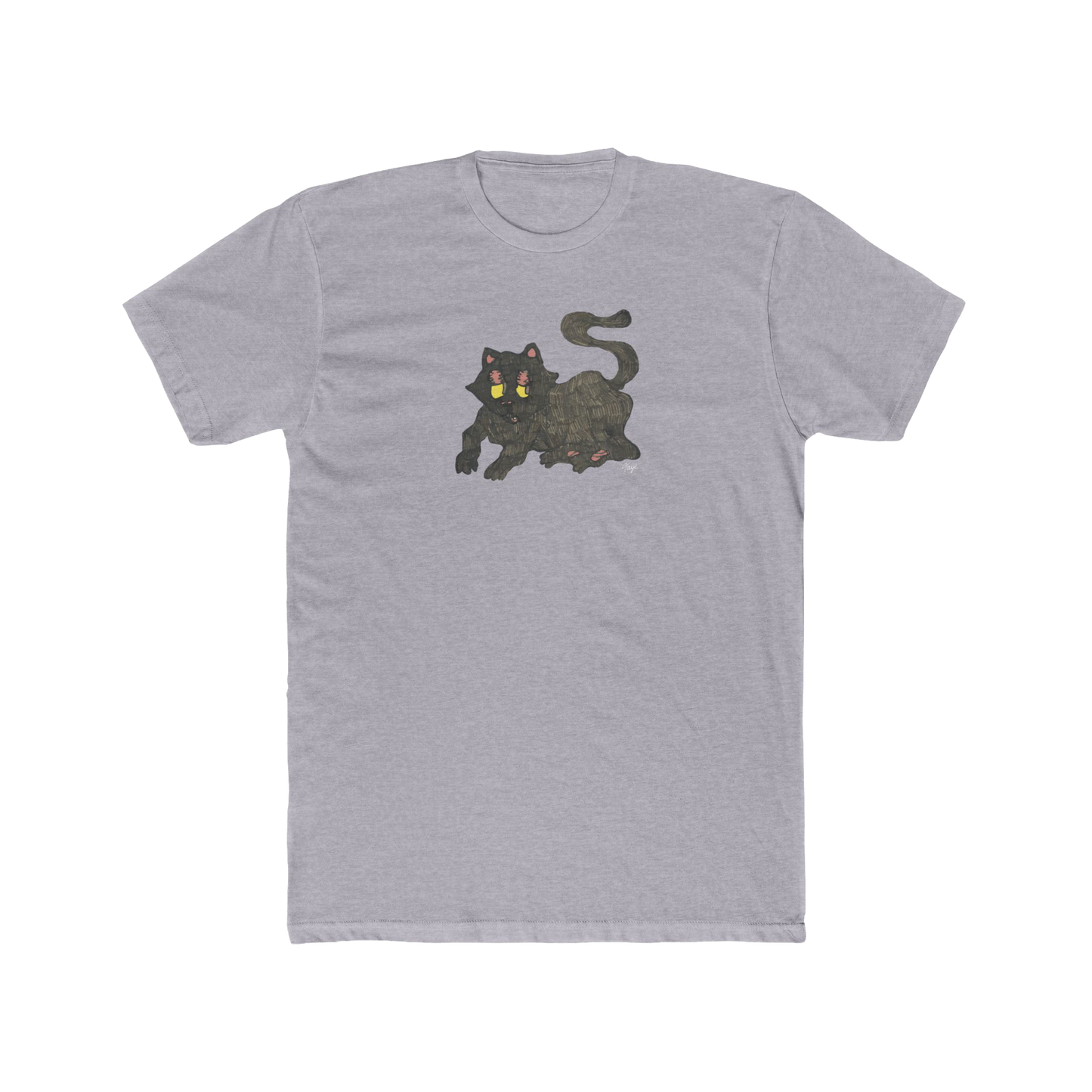 "GATO" (2019) Masc-Fit Cotton Crew Tee