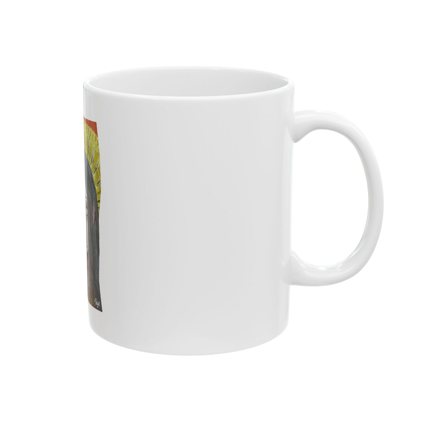 "FALSE IDOL" (2018) 11oz White Ceramic Mug