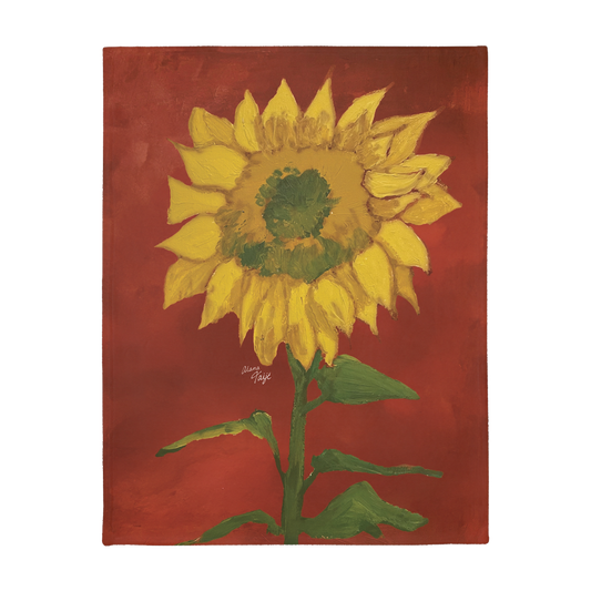 "DEL SOL" (2018) Velveteen Microfiber Blanket