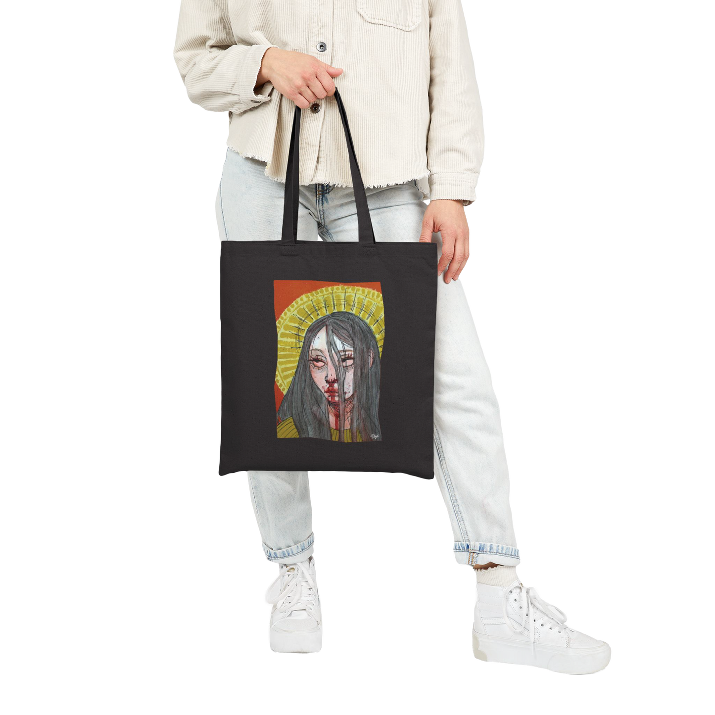 "FALSE IDOL" (2018) Cotton Tote Bag