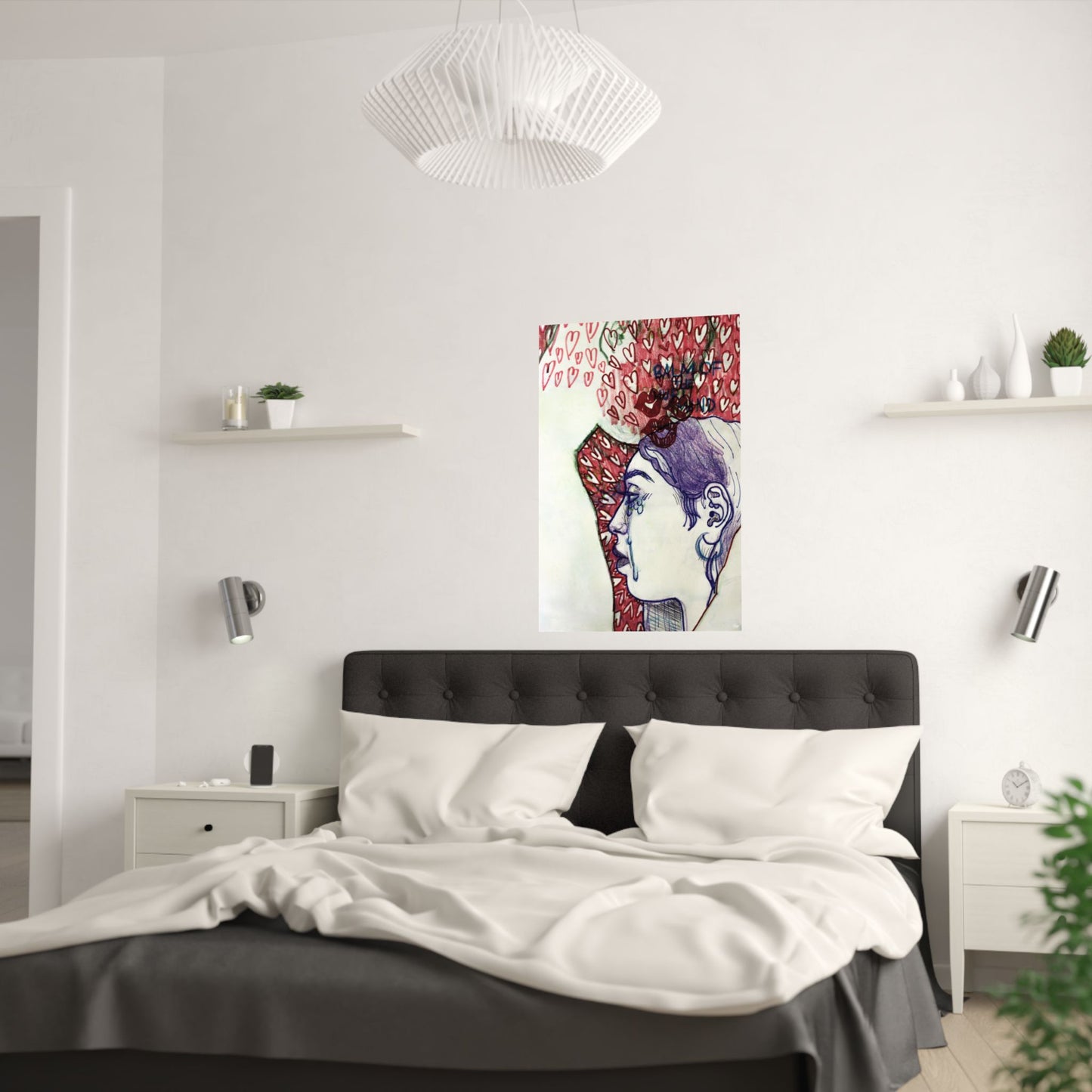 "BALM OF THE HURT MIND" (2019) Satin Poster