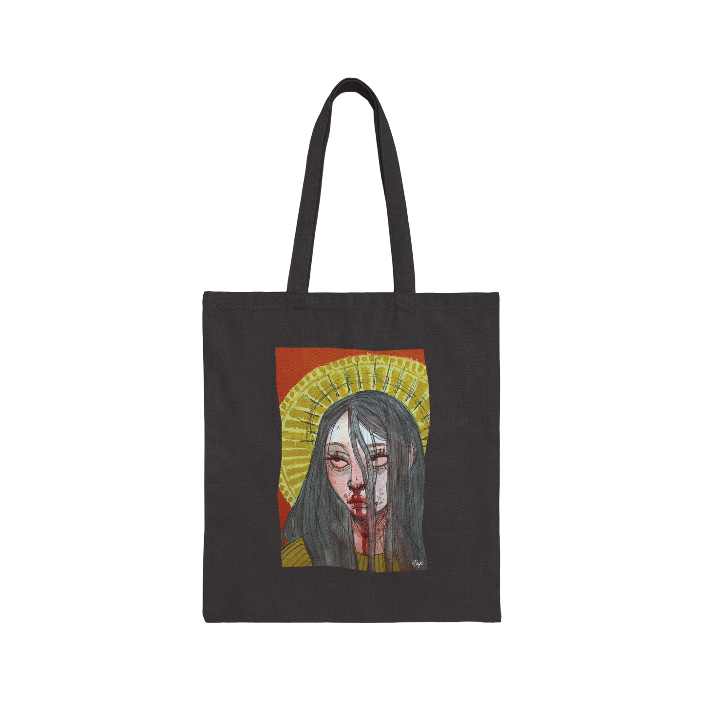 "FALSE IDOL" (2018) Cotton Tote Bag