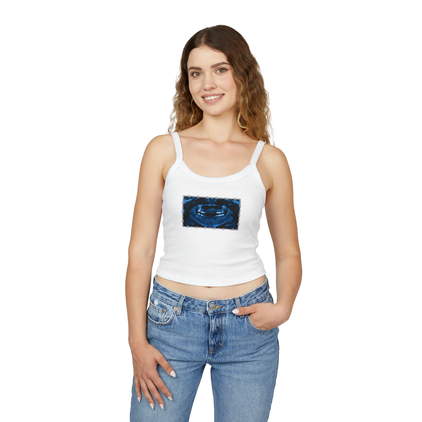 "NOVOCAINE" (2019) Spaghetti Strap Tank Top