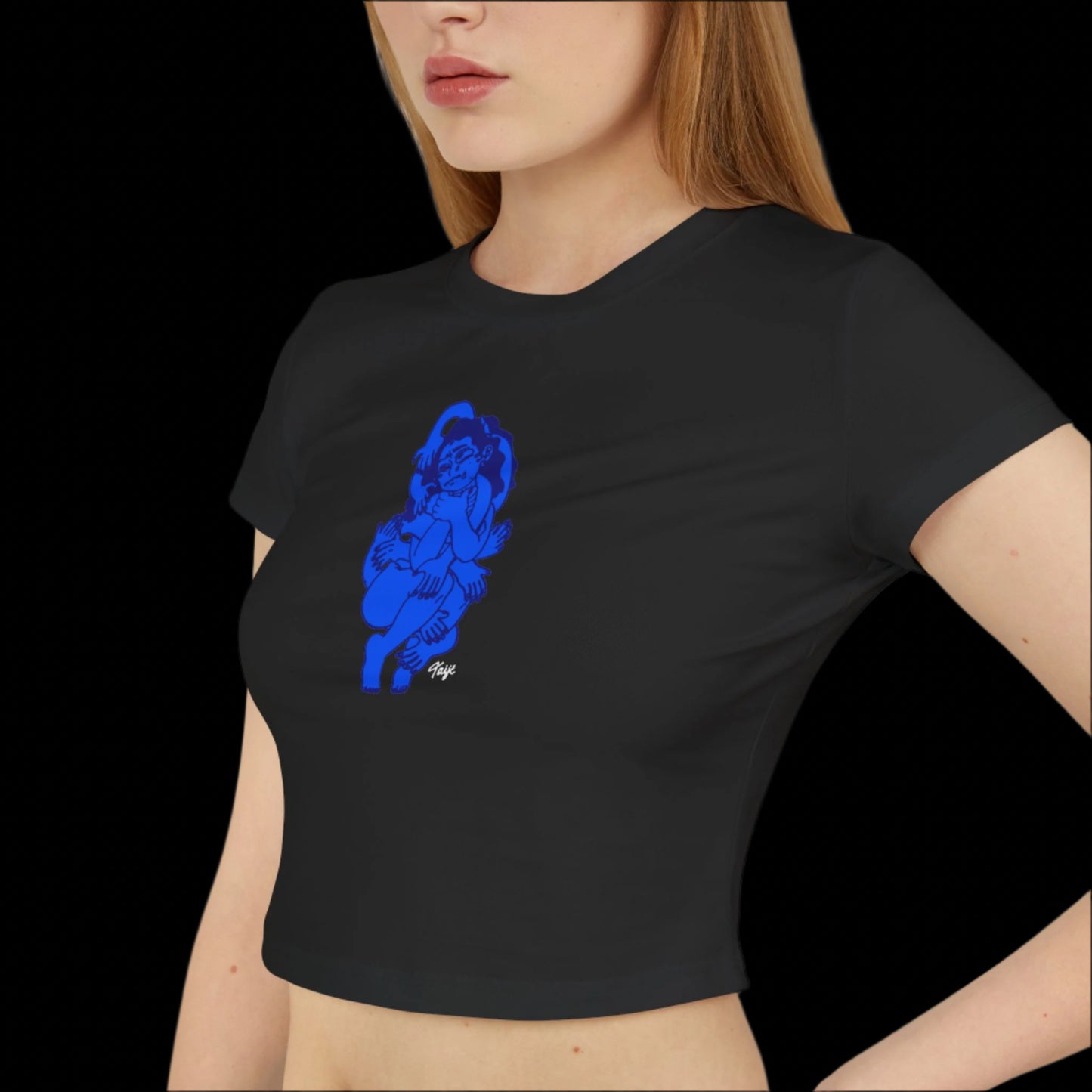 "MI CUERPO" (2018) Cropped Cotton Tee
