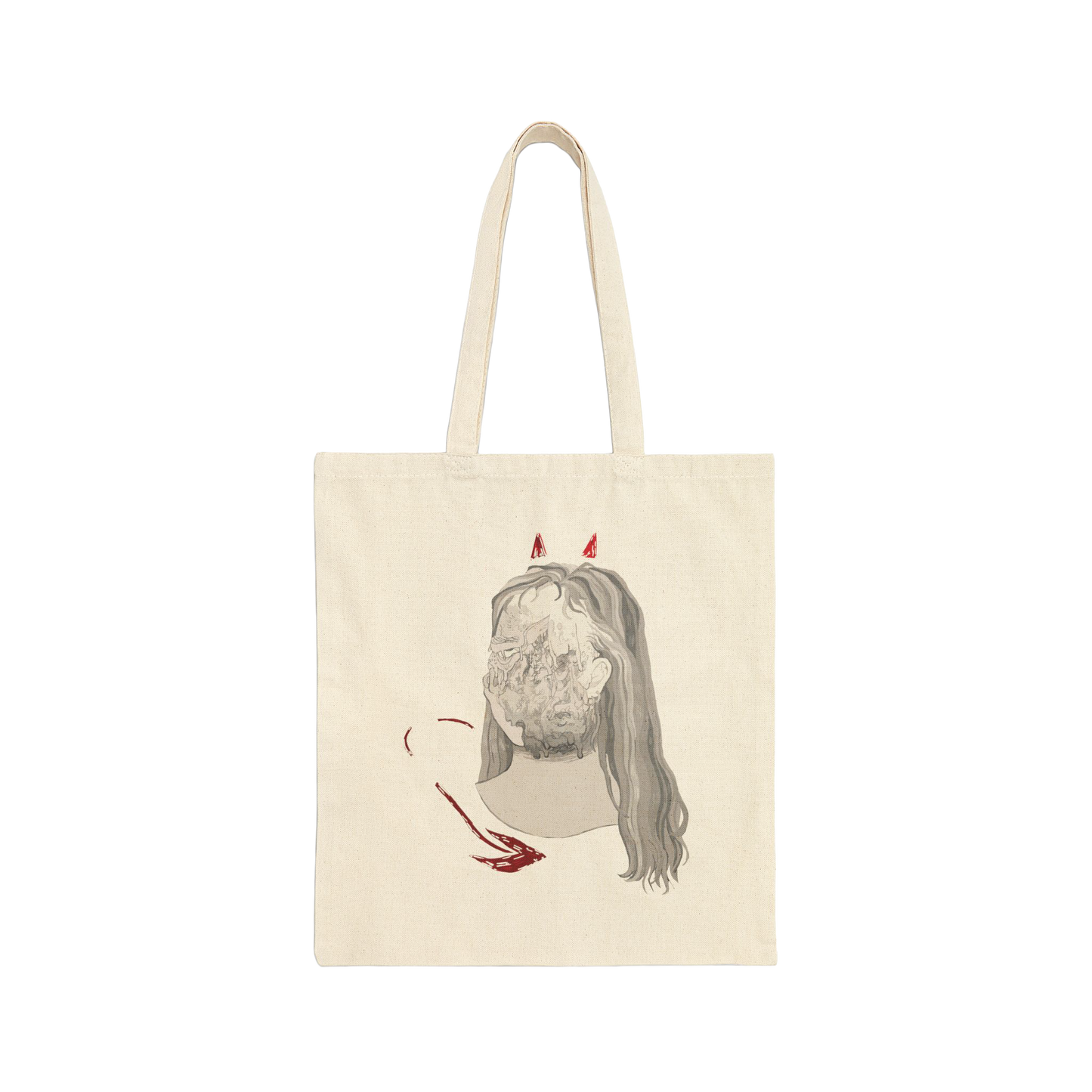 "BLOWN AWAY" (2019) Cotton Tote Bag