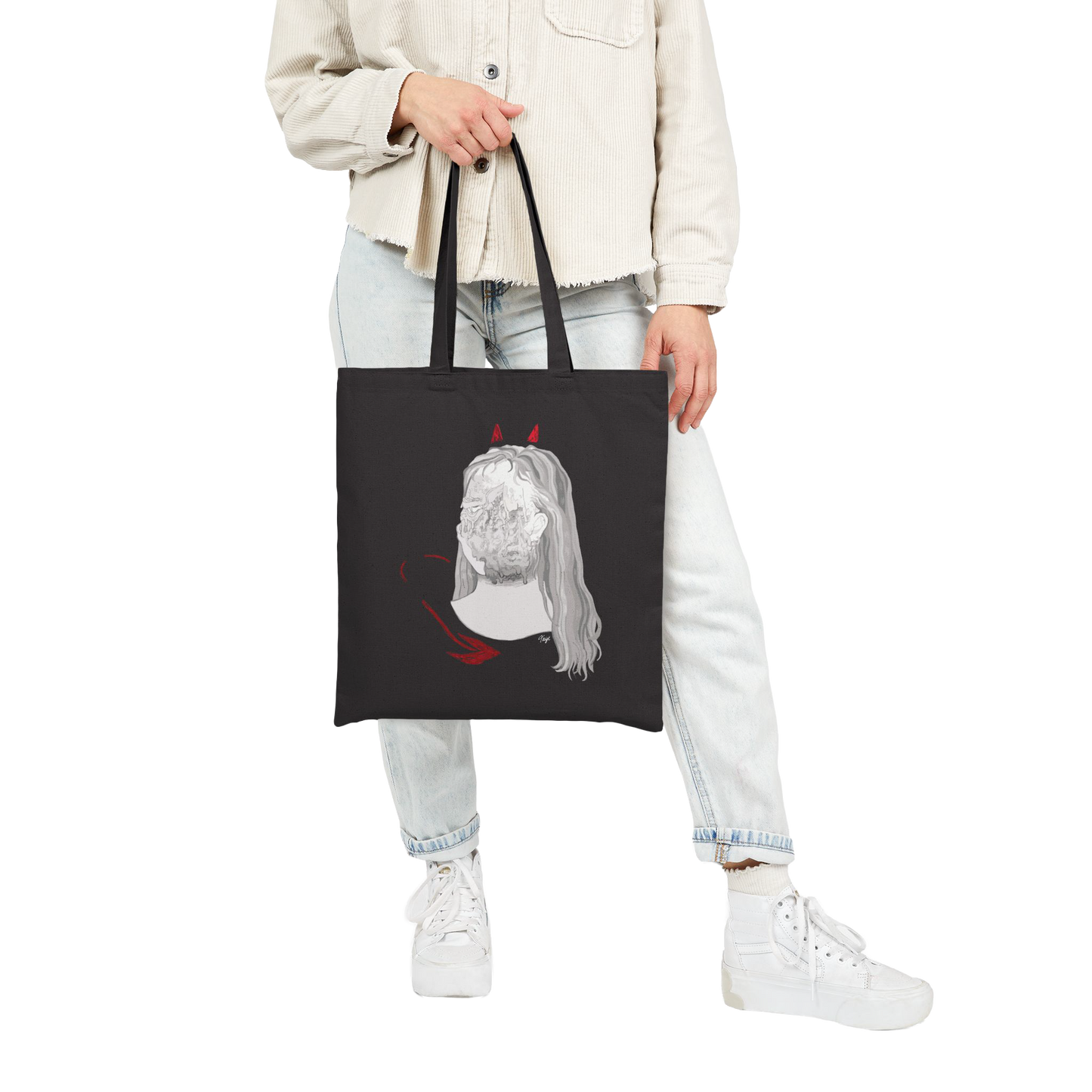"BLOWN AWAY" (2019) Cotton Tote Bag