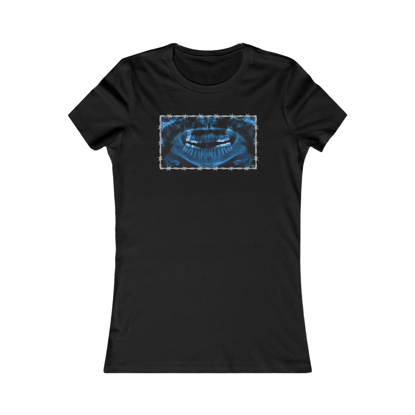 "NOVOCAINE" (2019) Femme-Fit Cotton Crew Tee