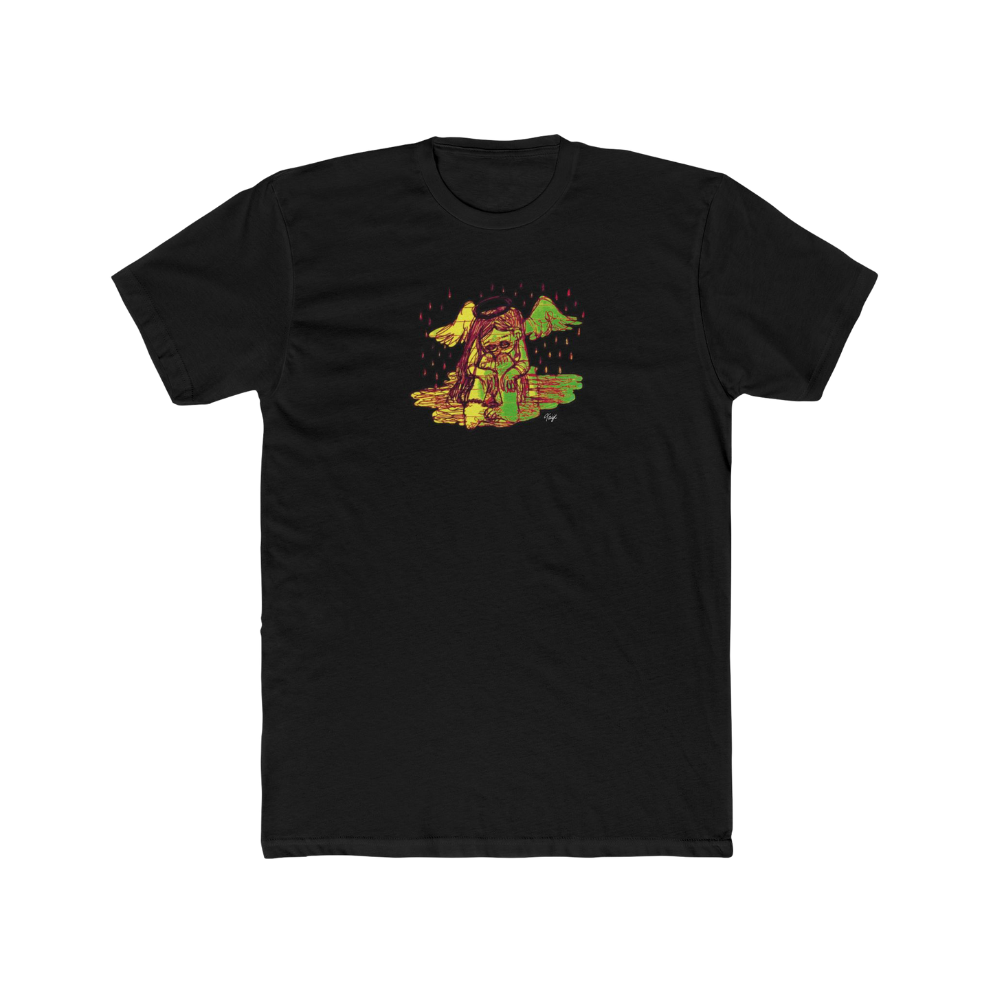 "INTIMACY ANGEL" (2019) Masc-Fit Cotton Crew Tee