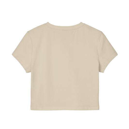 "FALSE IDOL" (2018) Cropped Cotton Tee