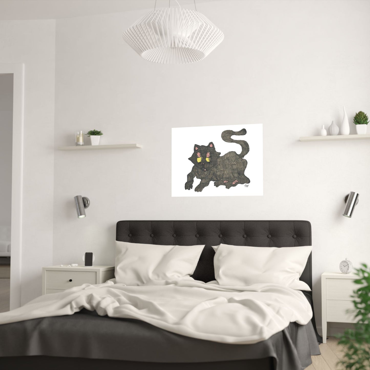 "GATO" (2019) Satin Poster
