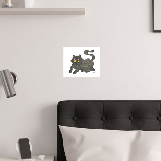 "GATO" (2019) Satin Poster