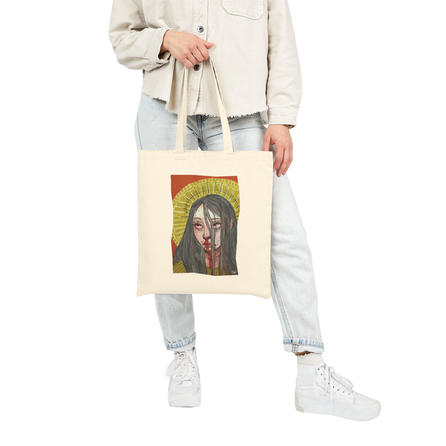 "FALSE IDOL" (2018) Cotton Tote Bag