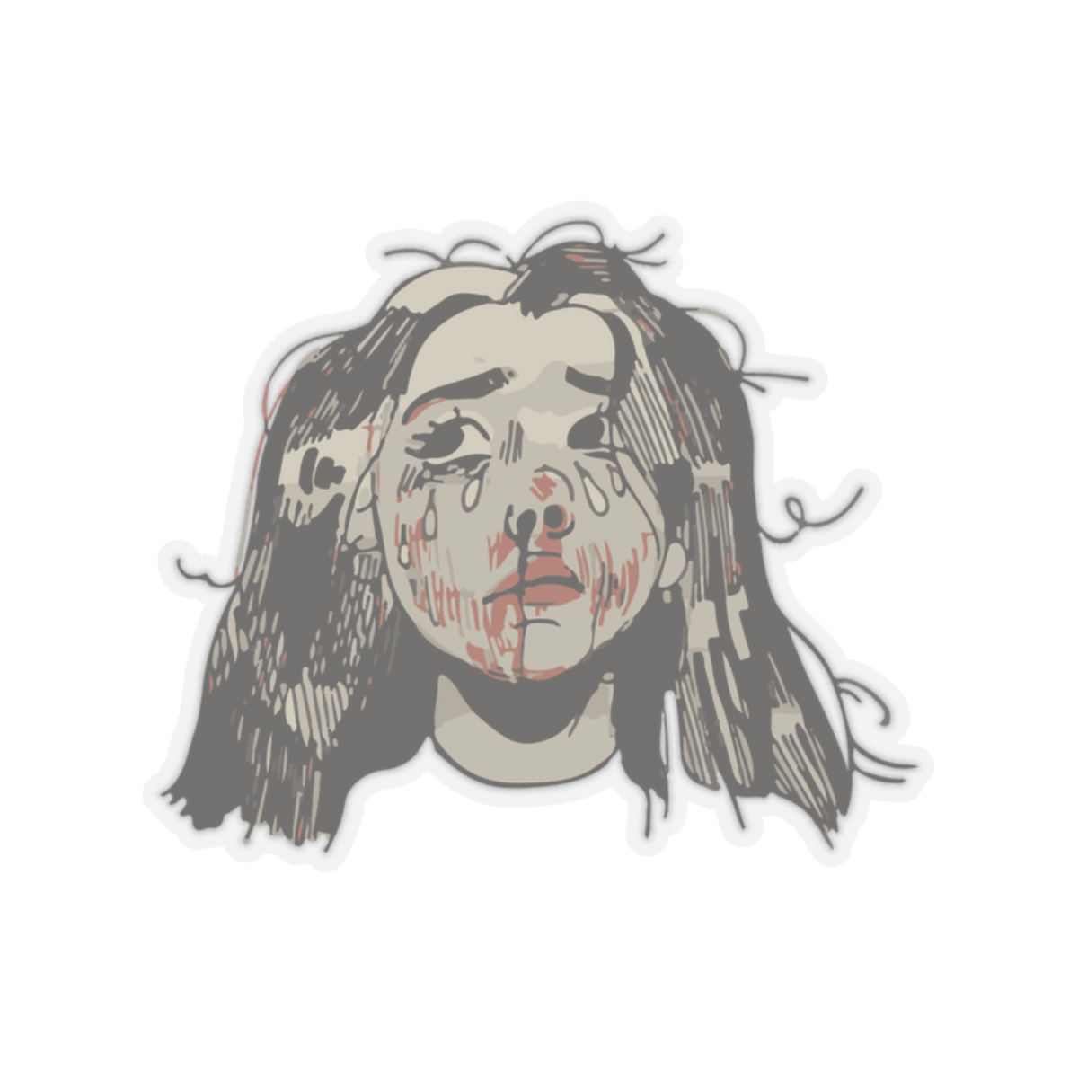 "MOMMY, PACK MY LUNCH" (2017) Kiss-Cut Sticker