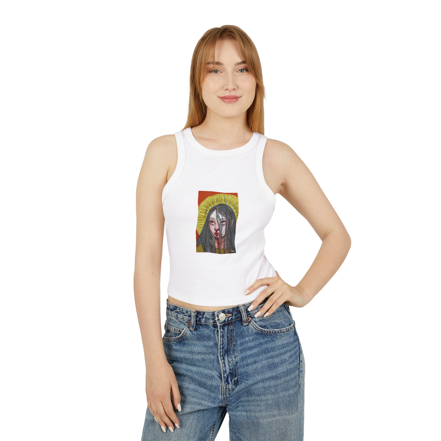 "FALSE IDOL" (2018) Racer Tank