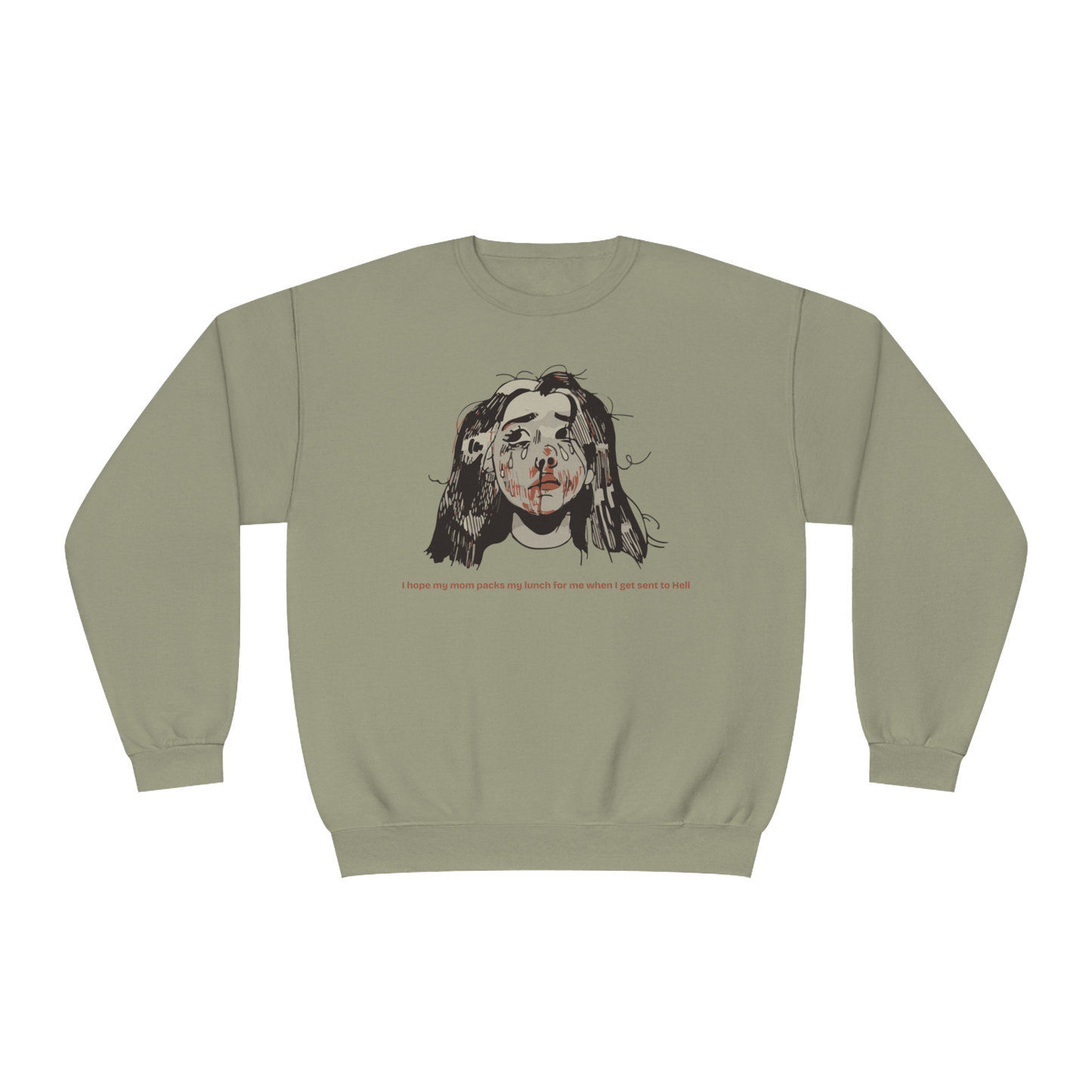 "MOMMY, PACK MY LUNCH" (2017) Unisex Crewneck Sweatshirt