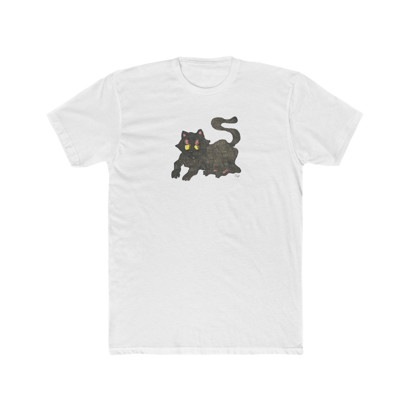 "GATO" (2019) Masc-Fit Cotton Crew Tee