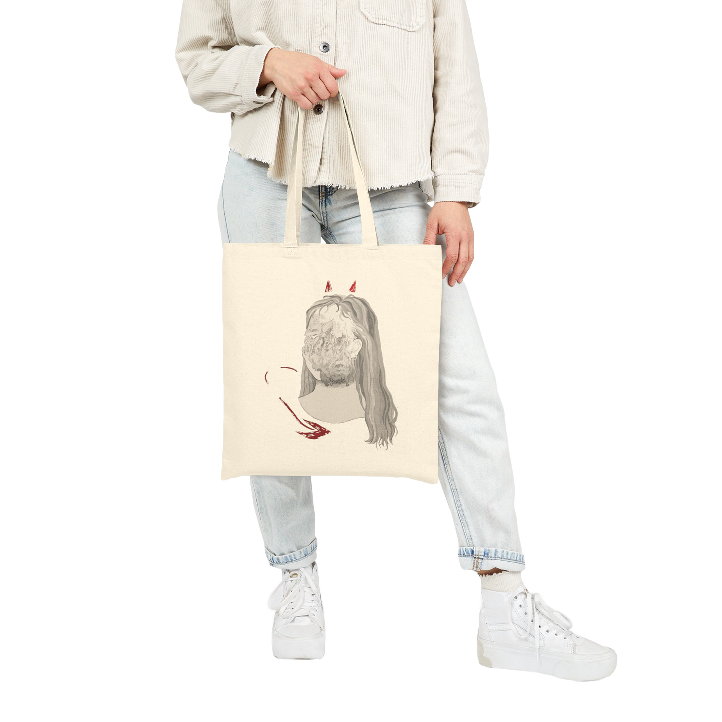 "BLOWN AWAY" (2019) Cotton Tote Bag