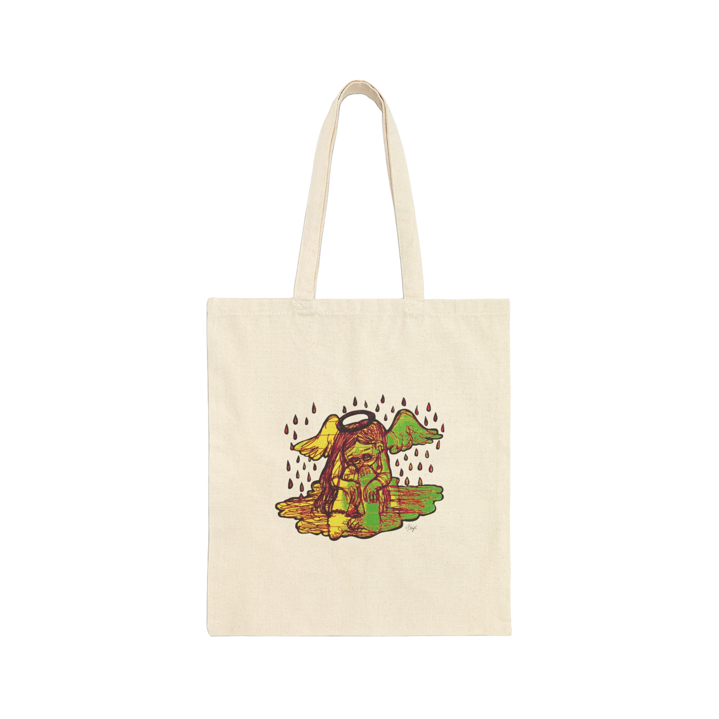 "INTIMACY ANGEL" (2019) Cotton Tote Bag