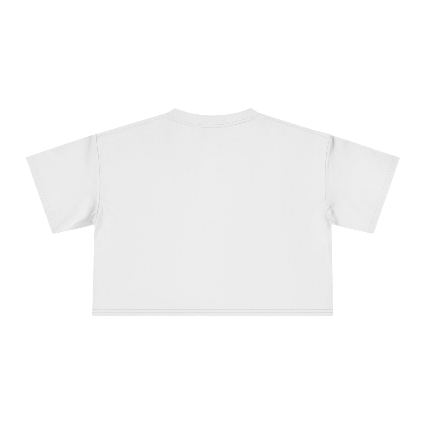"SINK OR SWIM" (2018) Boxy Cropped Cotton Tee